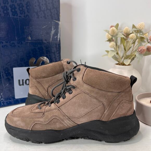 SAS Hi Country-Y Hiking Leather Water Resistant Boot Almond Brown Men 12M - Picture 6 of 11